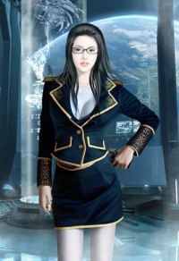 女郎騎著馬來